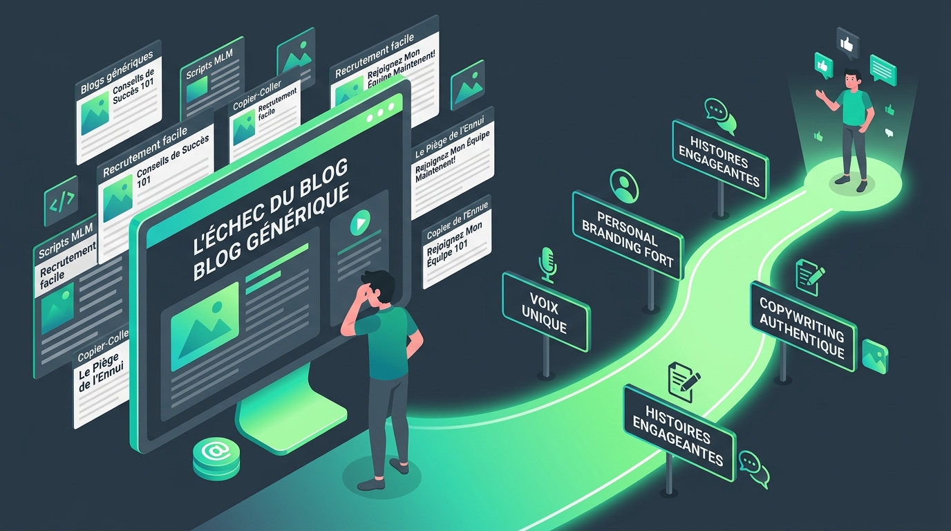 7 raisons de fuir le blogging en MLM…
