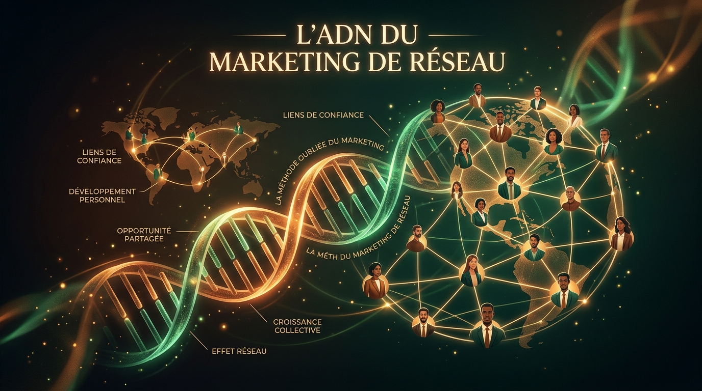 L'ADN du Marketing de Réseau — la méthode oubliée