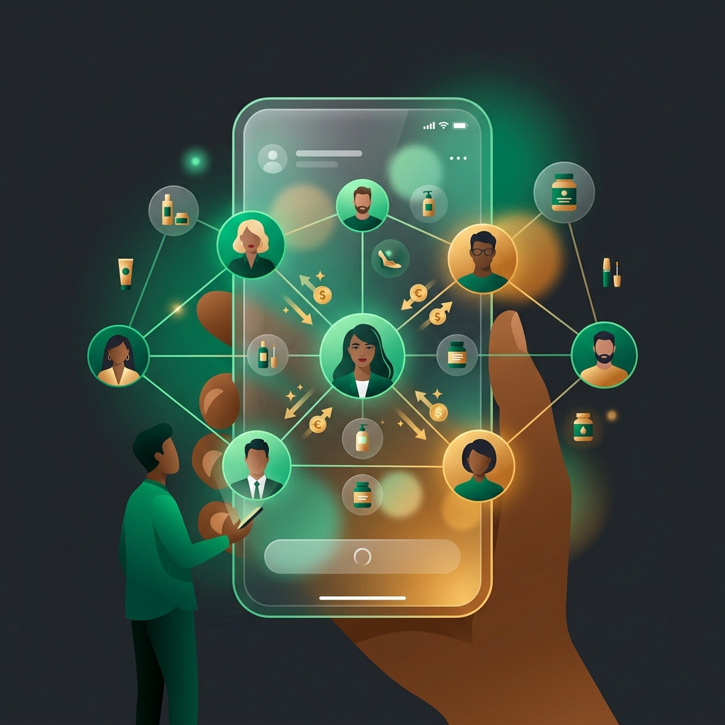 Vendre en MLM en ligne via les réseaux sociaux.
