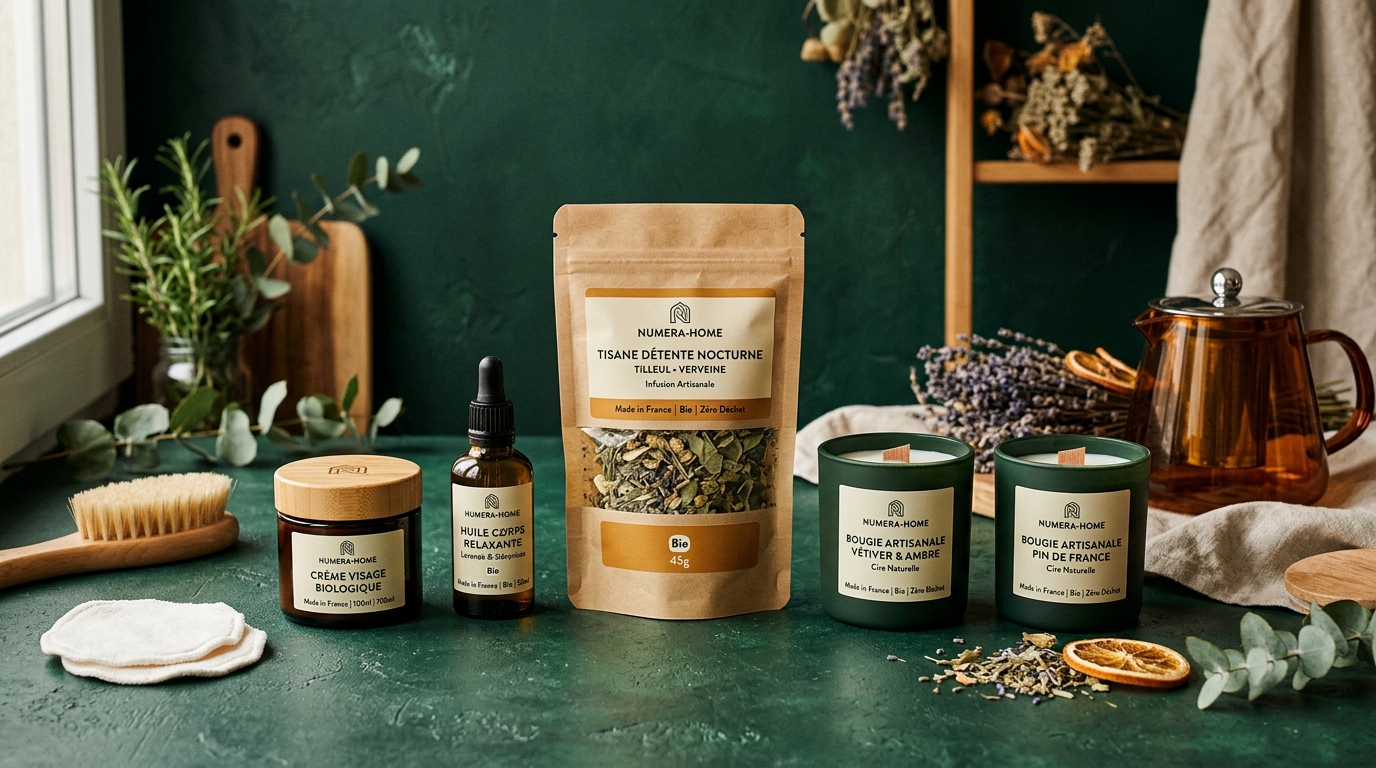 Concept initial de Numera-Home produits naturels Made in France