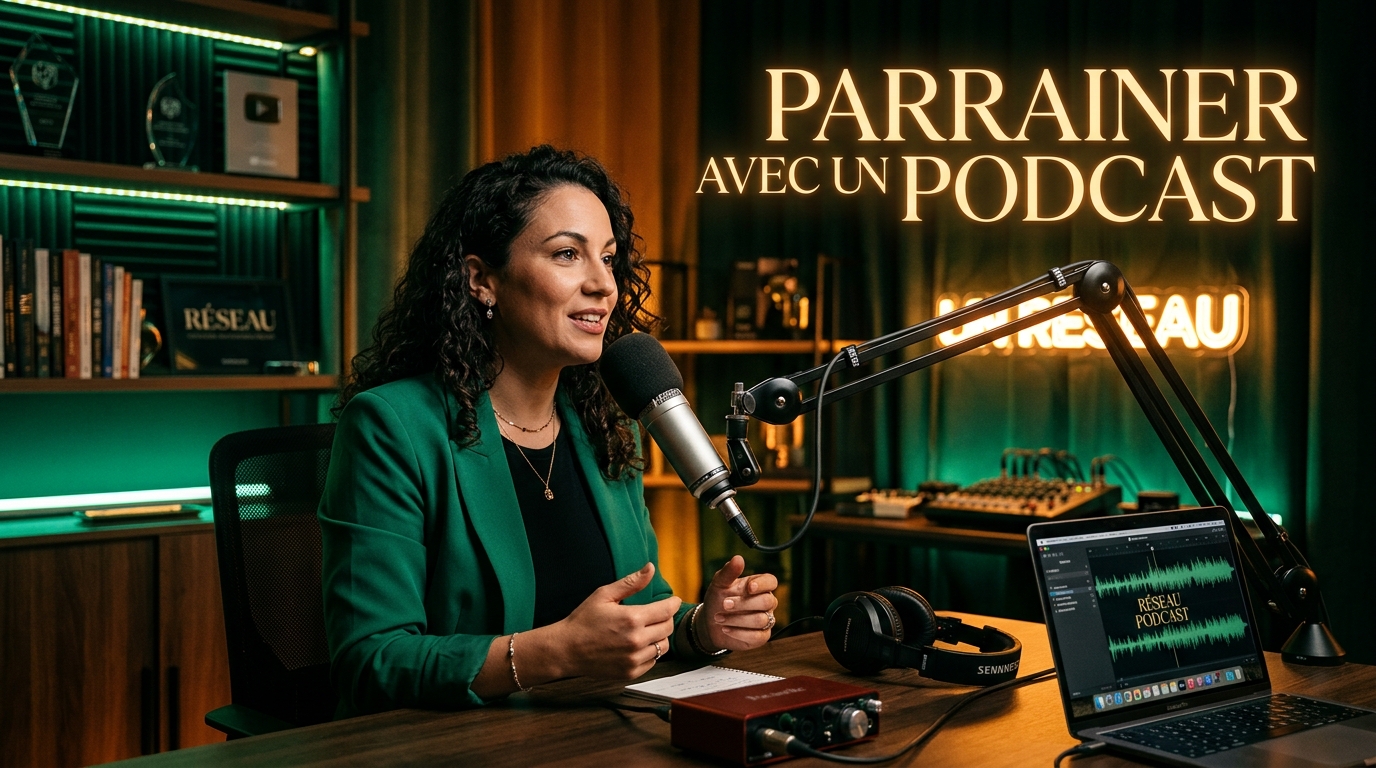 Parrainer en MLM avec un podcast — L'audio comme levier d'attraction