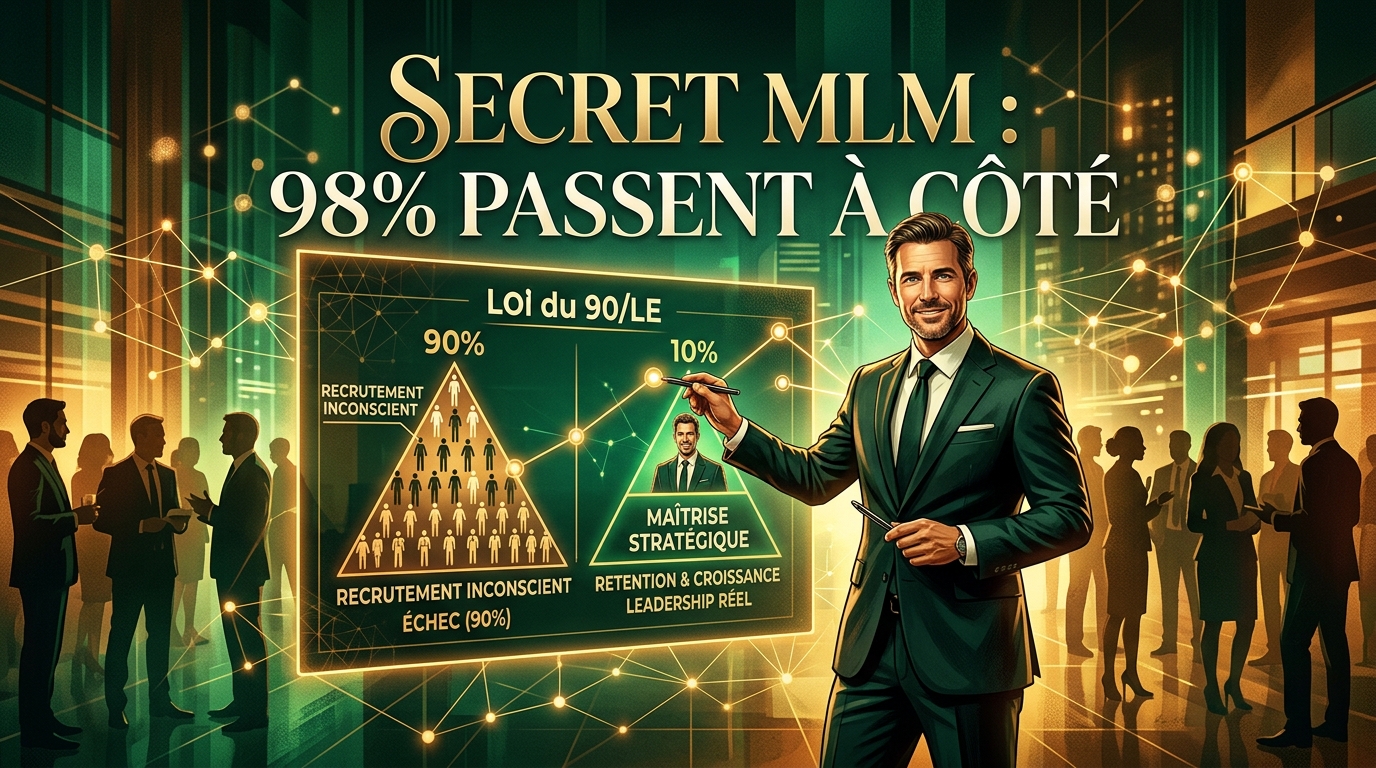 Secret MLM : La loi du 90/10 et la culture de l'excellence en 2026