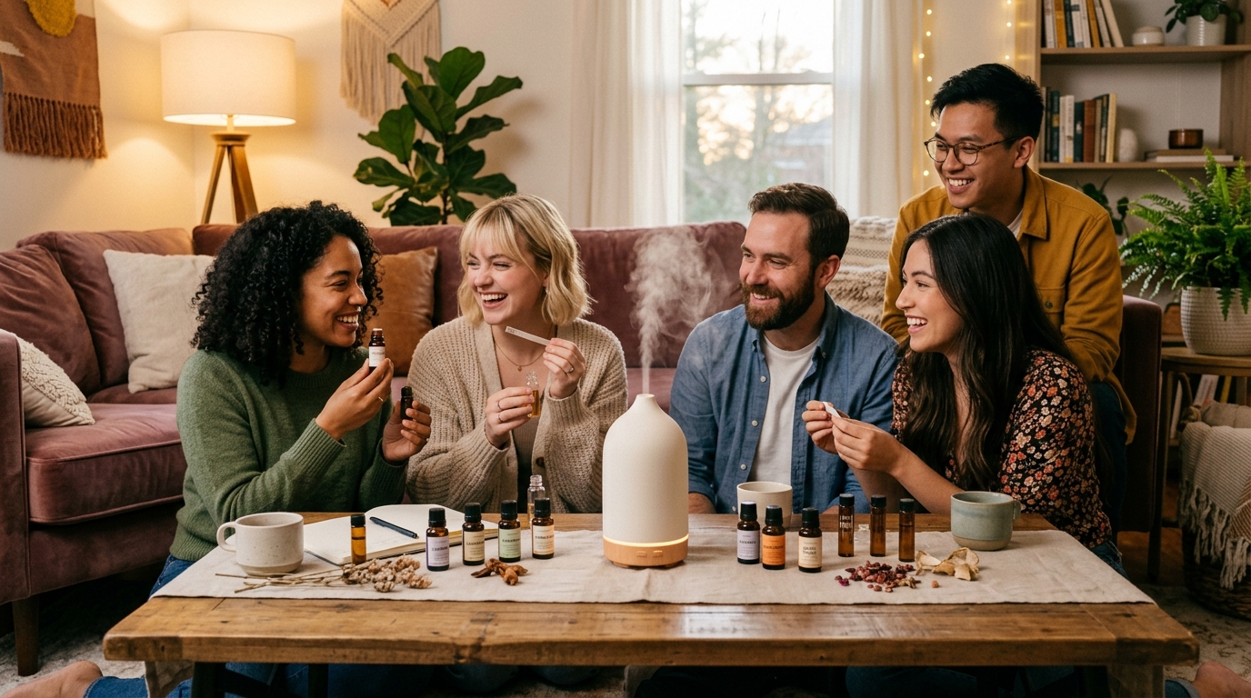 Un métier dans le bien-être — Atelier d'aromathérapie et de vente de produits naturels